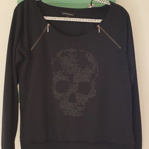 Rock & Republic Black Skull Shirt